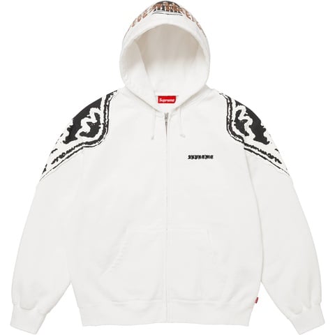 A*i様 Supreme Eagle Zip Up Hooded Sweatsh Supreme MM6 Maison Margiela Eagle Zip Up Hooded Sweatshirt White