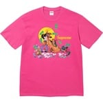 Supreme All Dogs Go To Heaven Tee (FW25) - Fuchsia
