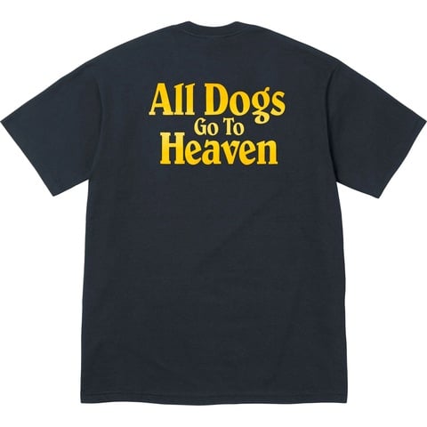 Supreme All Dogs Go To Heaven Tee - Navy