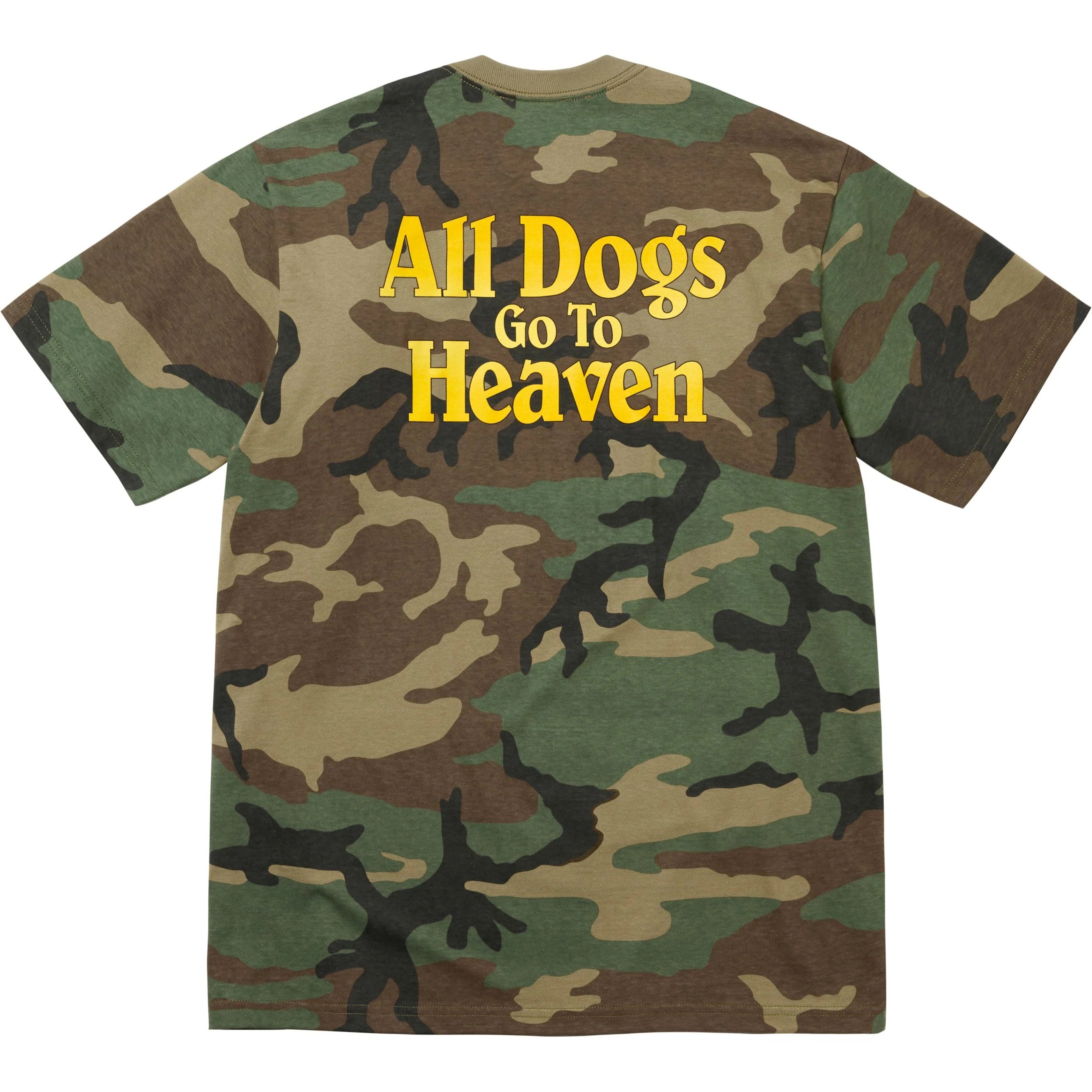 Supreme All Dogs Go To Heaven Tee (FW25) - $48