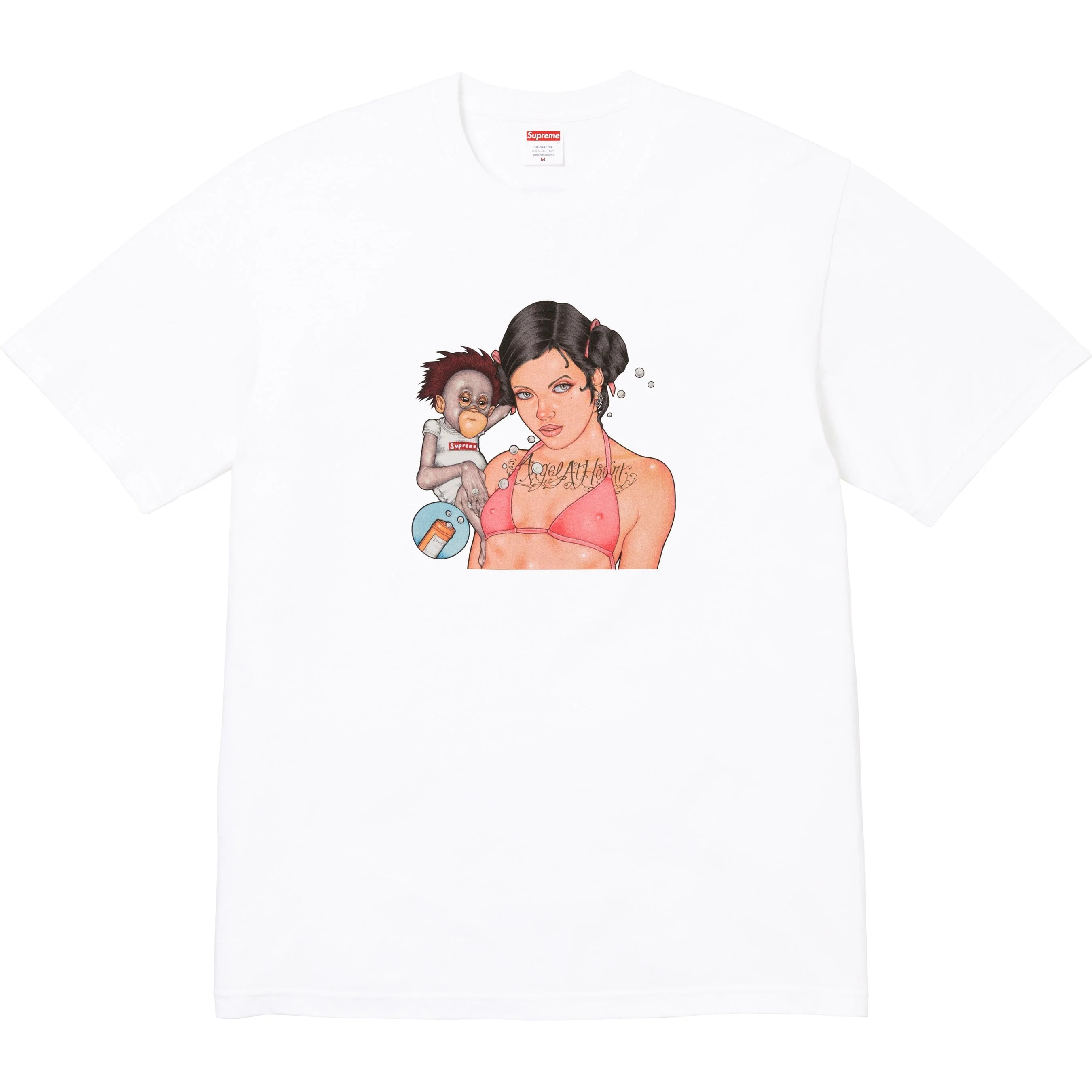 Supreme Angel Tee (FW25) - White - $44