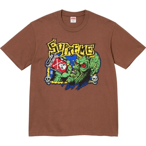 Supreme Fuckin Blowout Tee - Brown