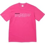 Supreme Joke Tee (FW25) - Fuchsia