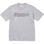 Supreme Joke Tee (FW25) - Heather Grey