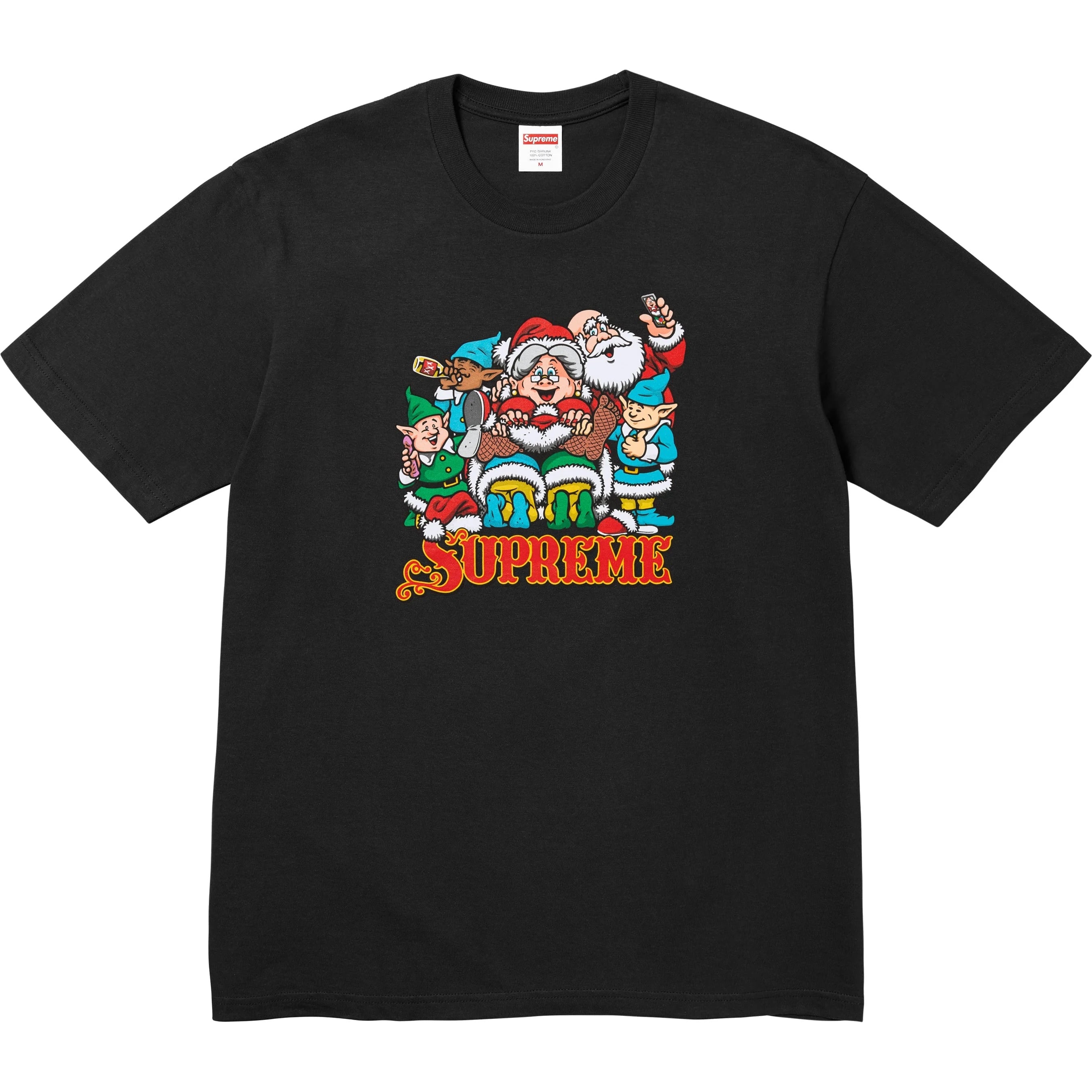 Supreme Naughty Tee (FW25) - Black - $44