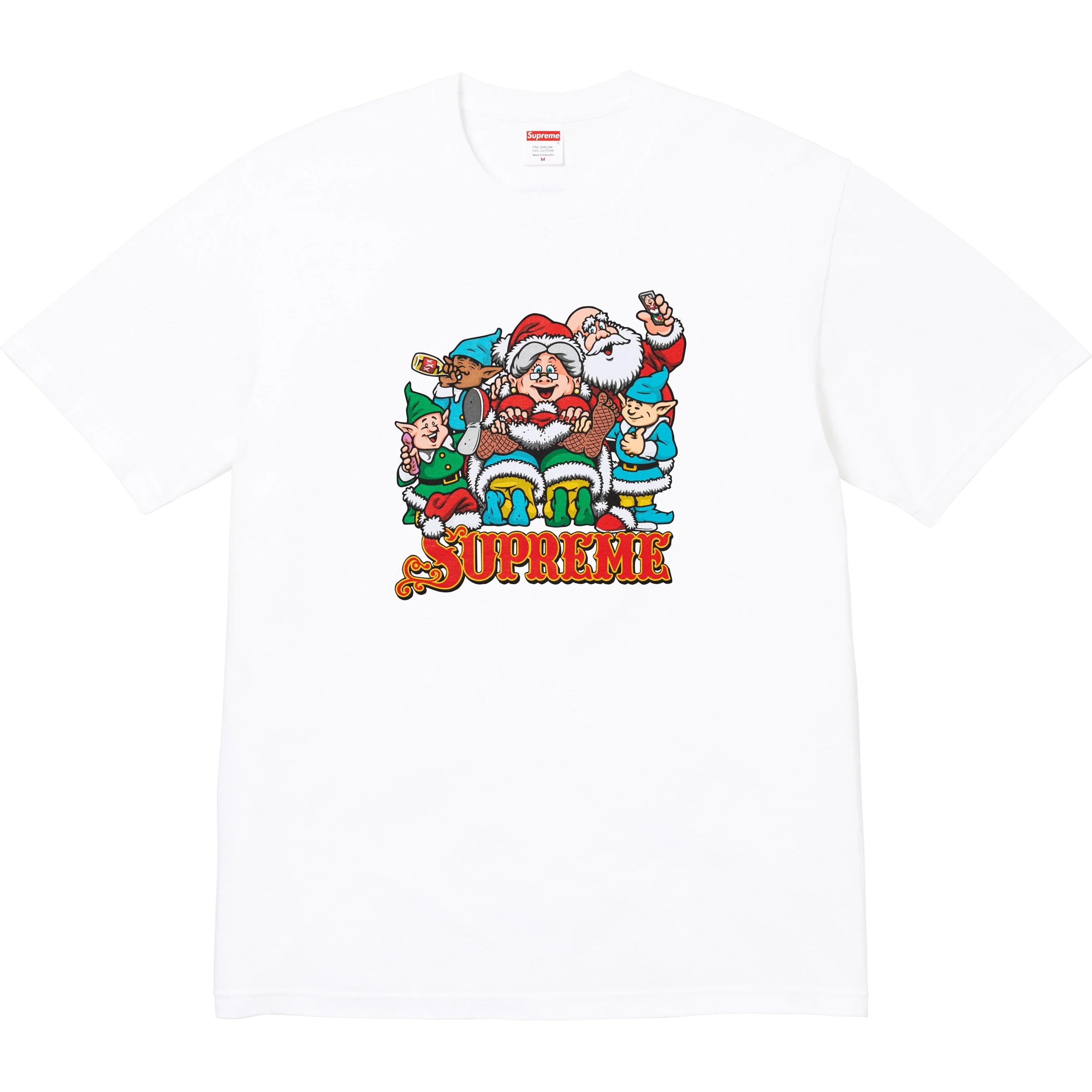 Supreme Naughty Tee (FW25) - White - $44