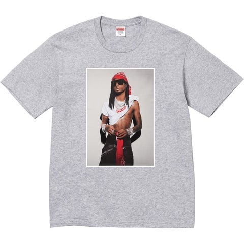Supreme Playboi Carti Tee - Heather Grey