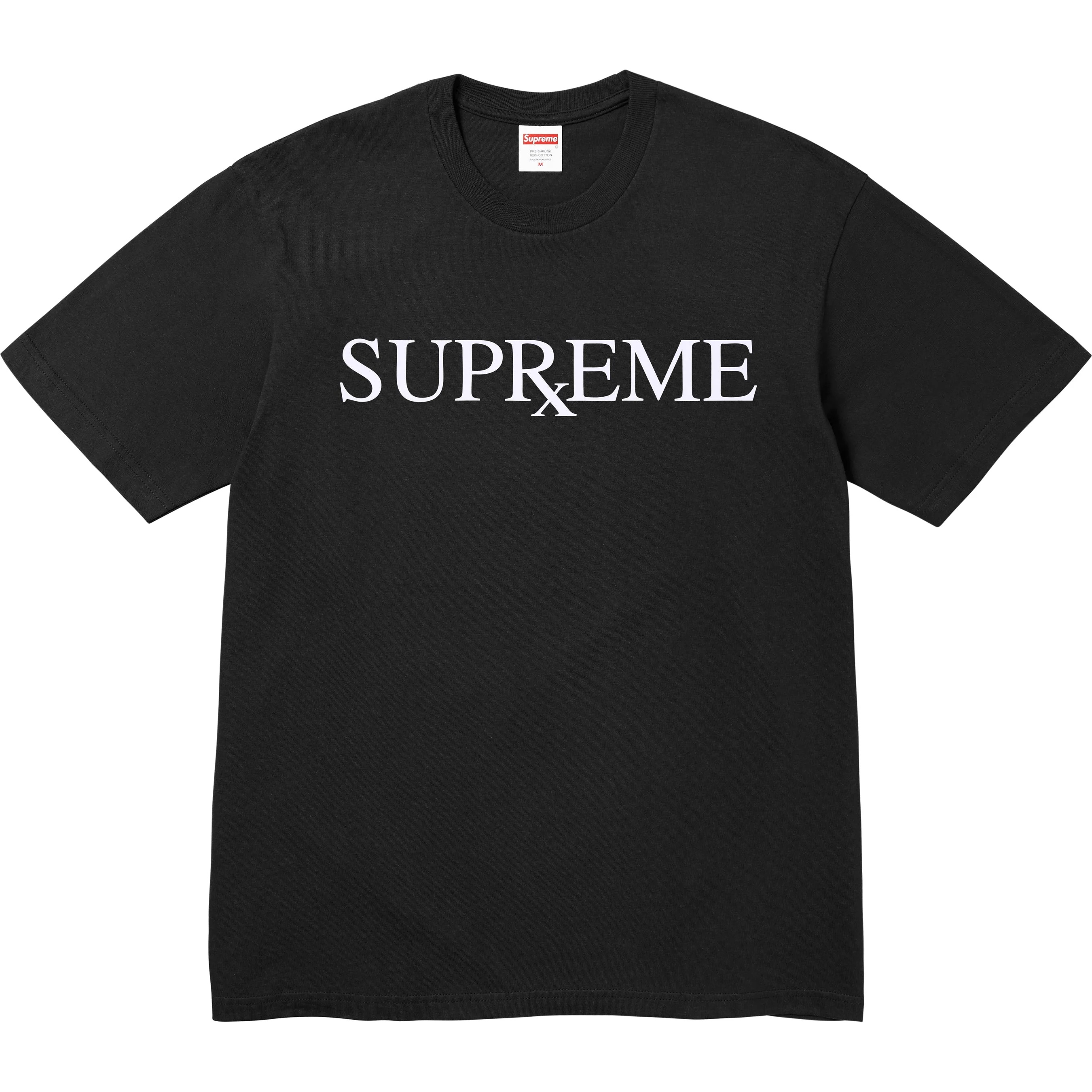 Supreme RX Tee (FW25) - Black - $44