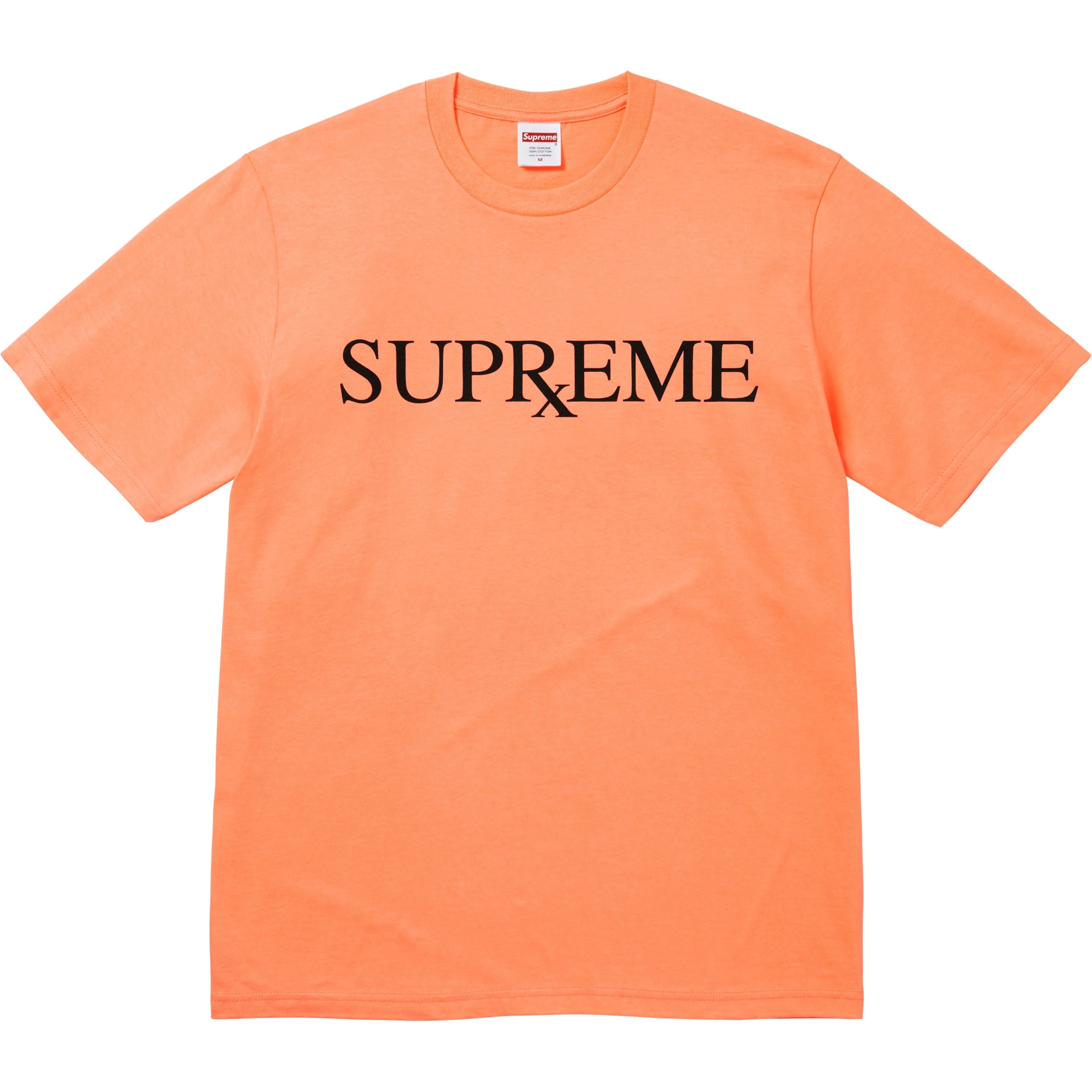 Supreme RX Tee (FW25) - Peach - $44