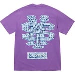 Supreme Snowman Tee (FW25) - Purple