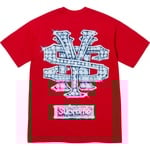 Supreme Snowman Tee (FW25) - Red