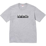 Supreme Split Tee (FW25) - Heather Grey