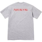 Supreme Split Tee (FW25) - Heather Grey