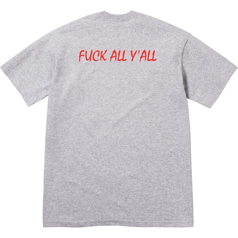 Supreme Split Tee - Heather Grey
