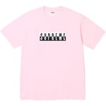 Supreme Split Tee (FW25) - Light Pink