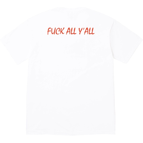 Supreme Split Tee - White