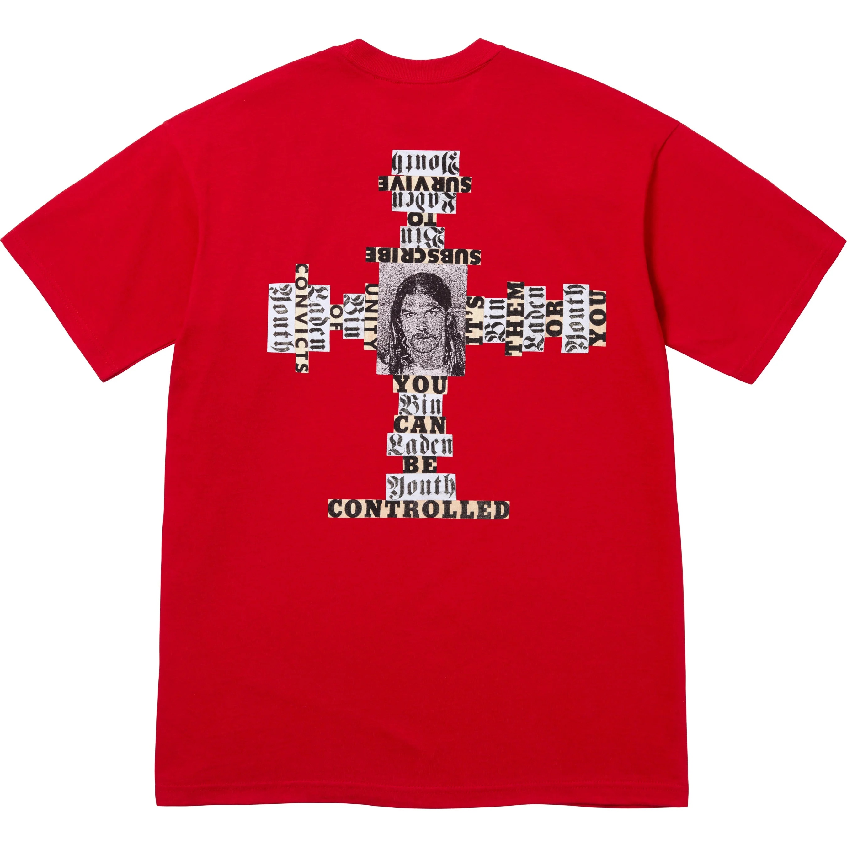 Supreme Supreme Dash Snow Tee (FW25) - Red - $54