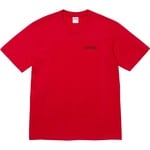 Supreme Supreme Dash Snow Tee (FW25) - Red