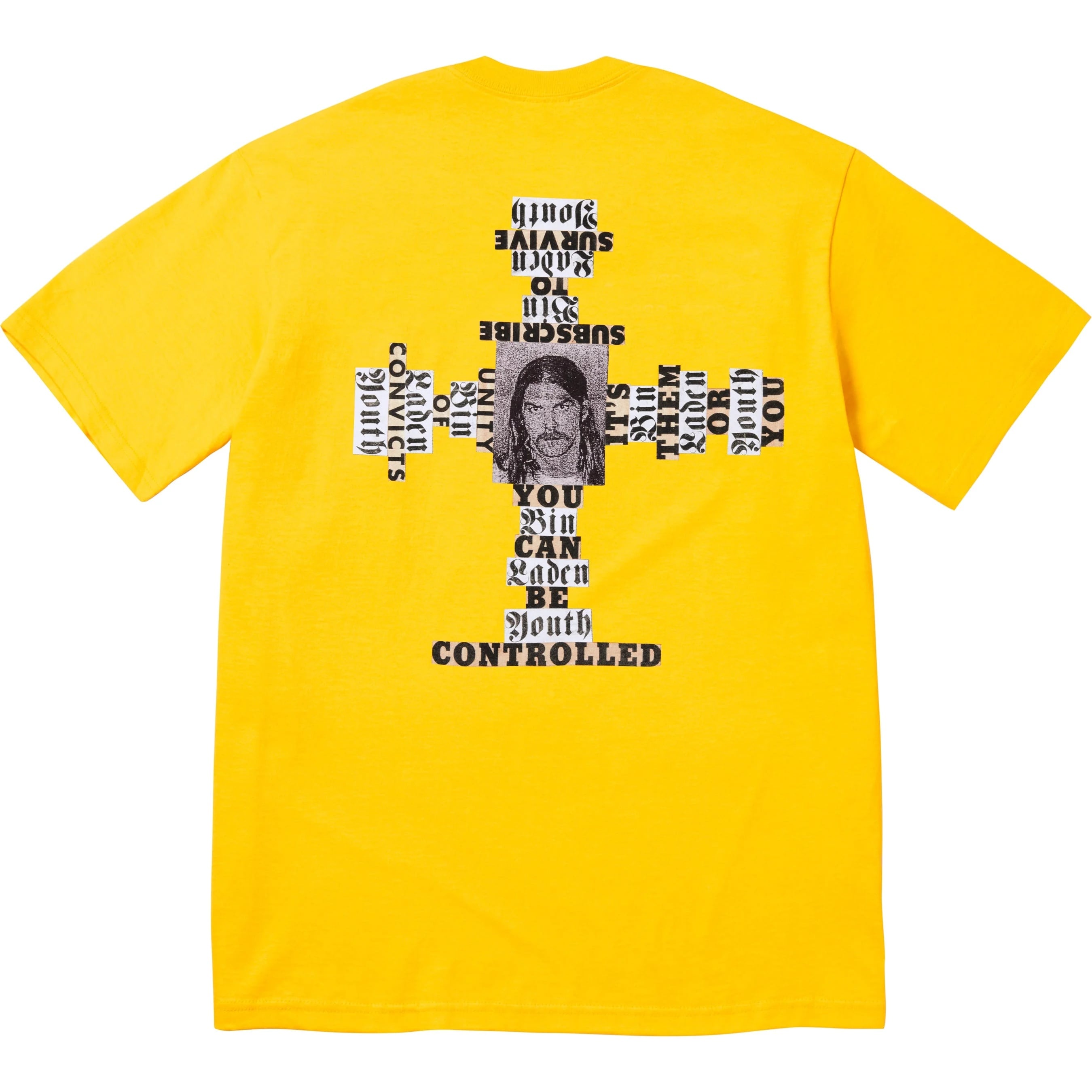 Supreme Supreme Dash Snow Tee (FW25) - Yellow - $54