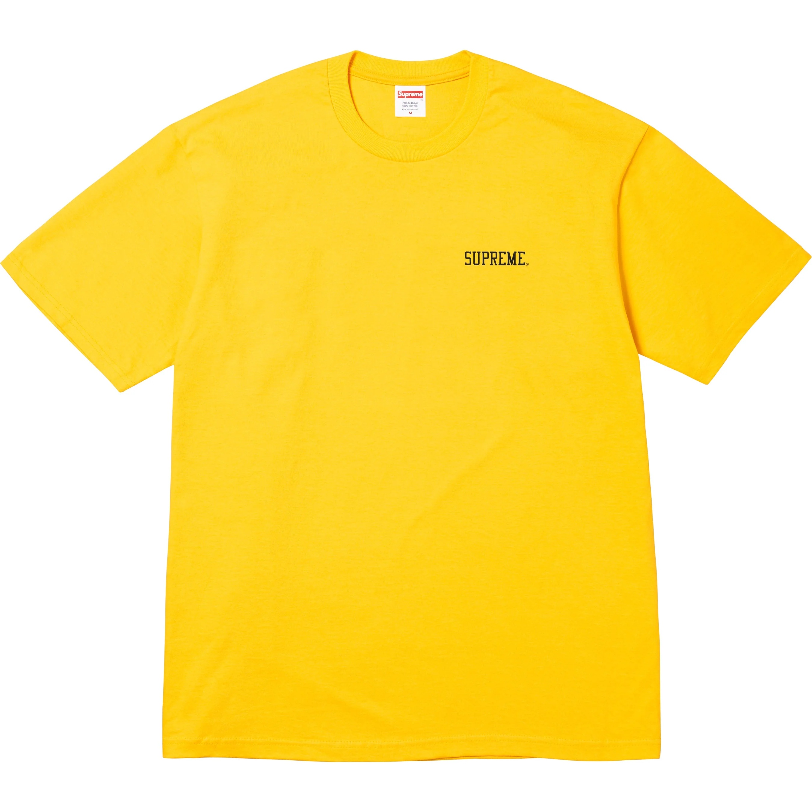 SUPREME イエロー ロゴ Tee Mサイズ SUPREME SS20 MOTION LOGO TEE - Yellow Size M Medium (2020) BRAND