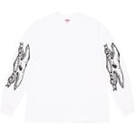 Supreme Supreme ANTIHERO Eagle L S Tee (FW25) - White