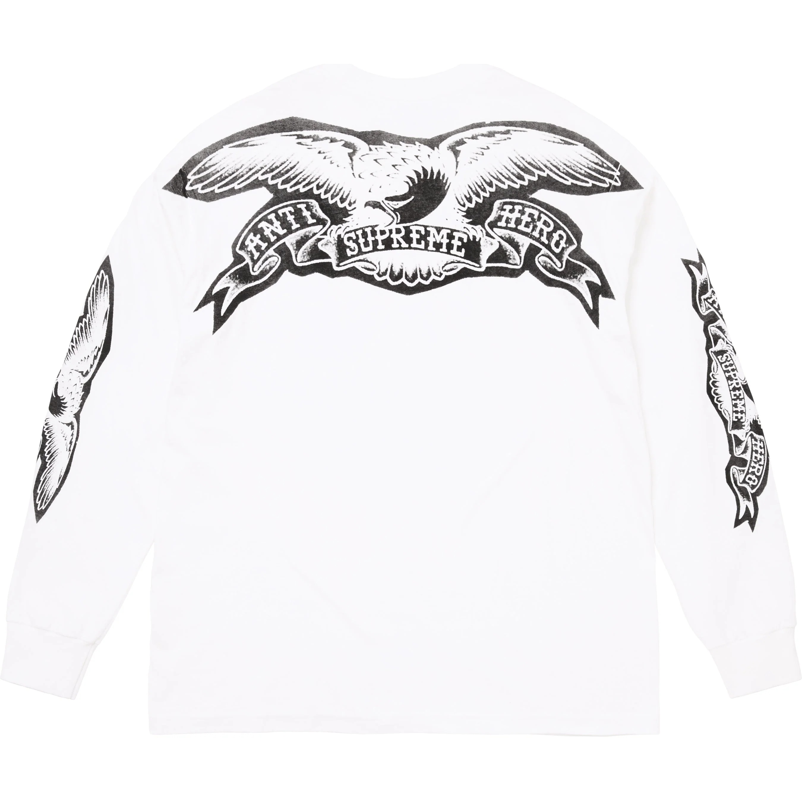 Supreme Supreme ANTIHERO Eagle L S Tee (FW25) - White - $58