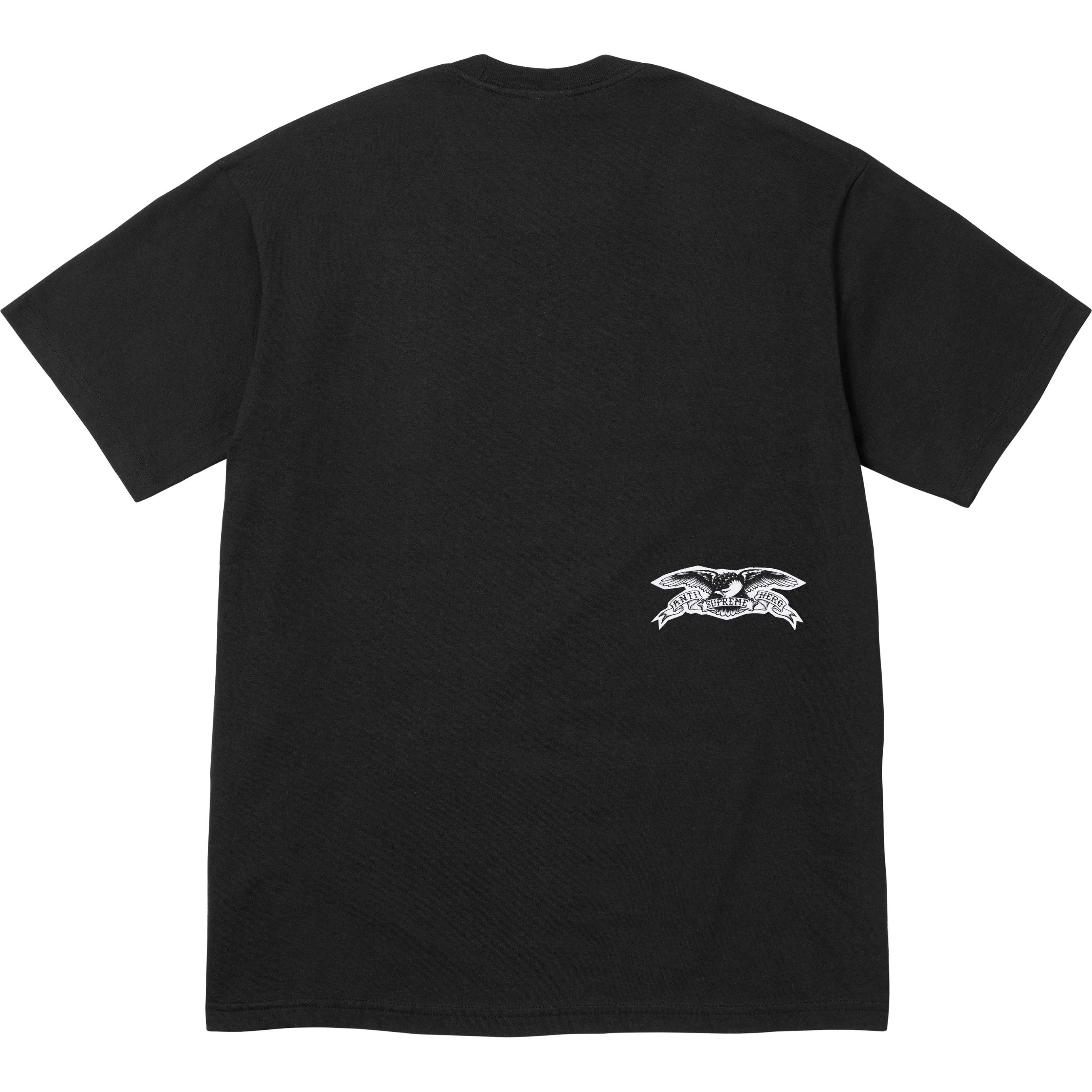 Supreme Supreme ANTIHERO Ozzy Tee (FW25) - Black - $54