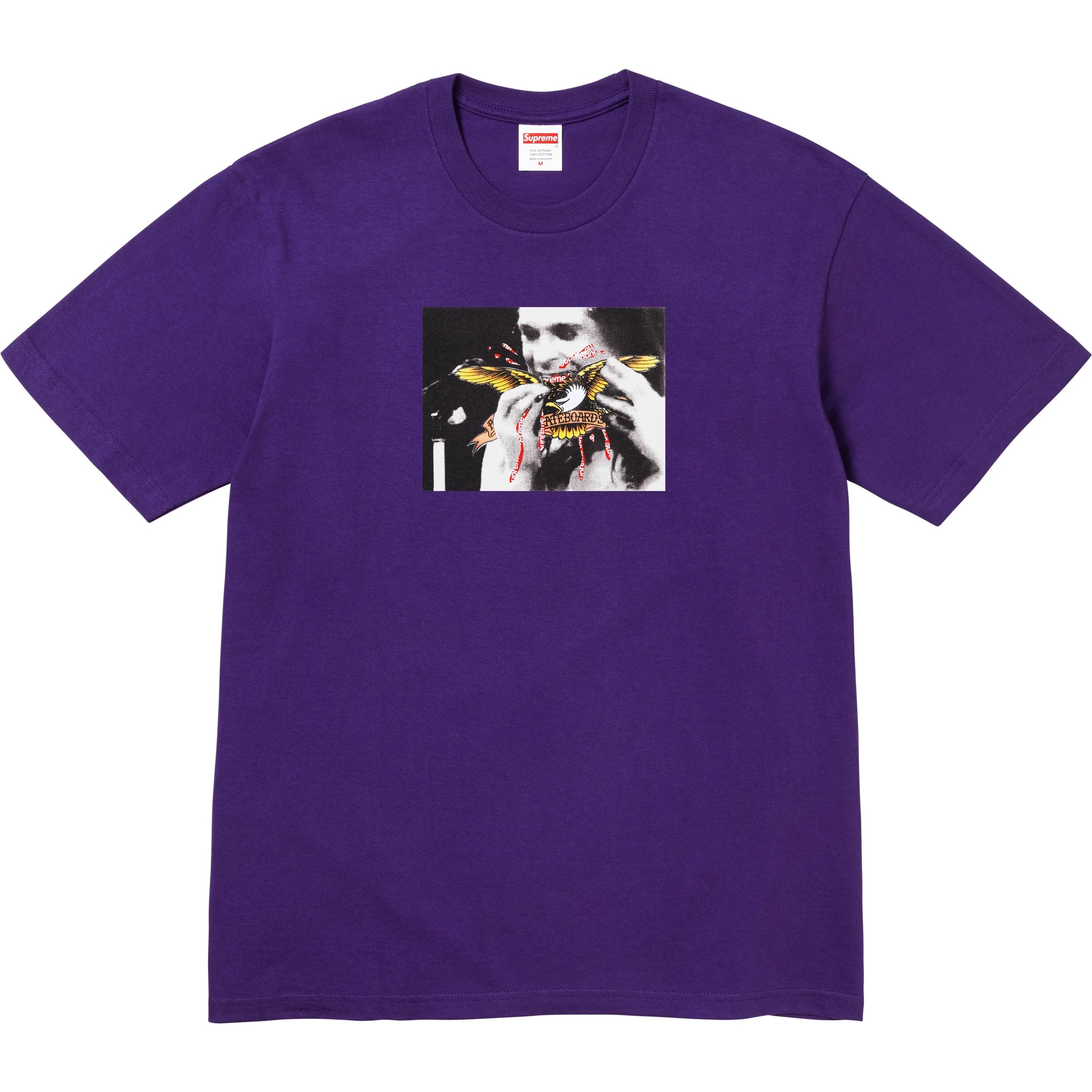 Supreme Supreme ANTIHERO Ozzy Tee (FW25) - Purple - $54