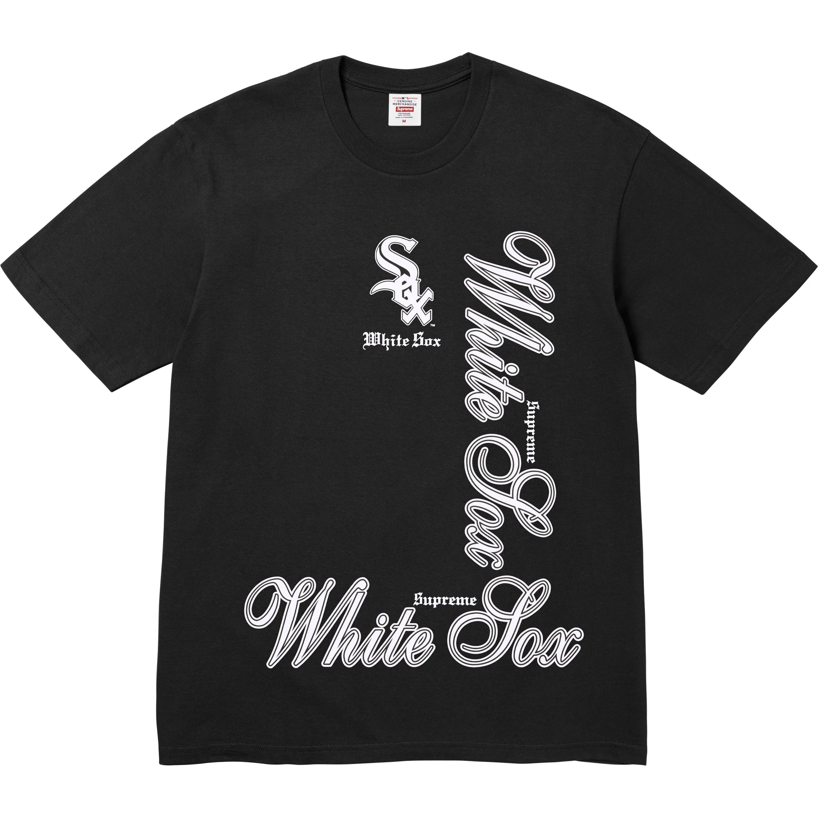 Supreme Supreme MLB Teams Tee (FW25) - Black - $54