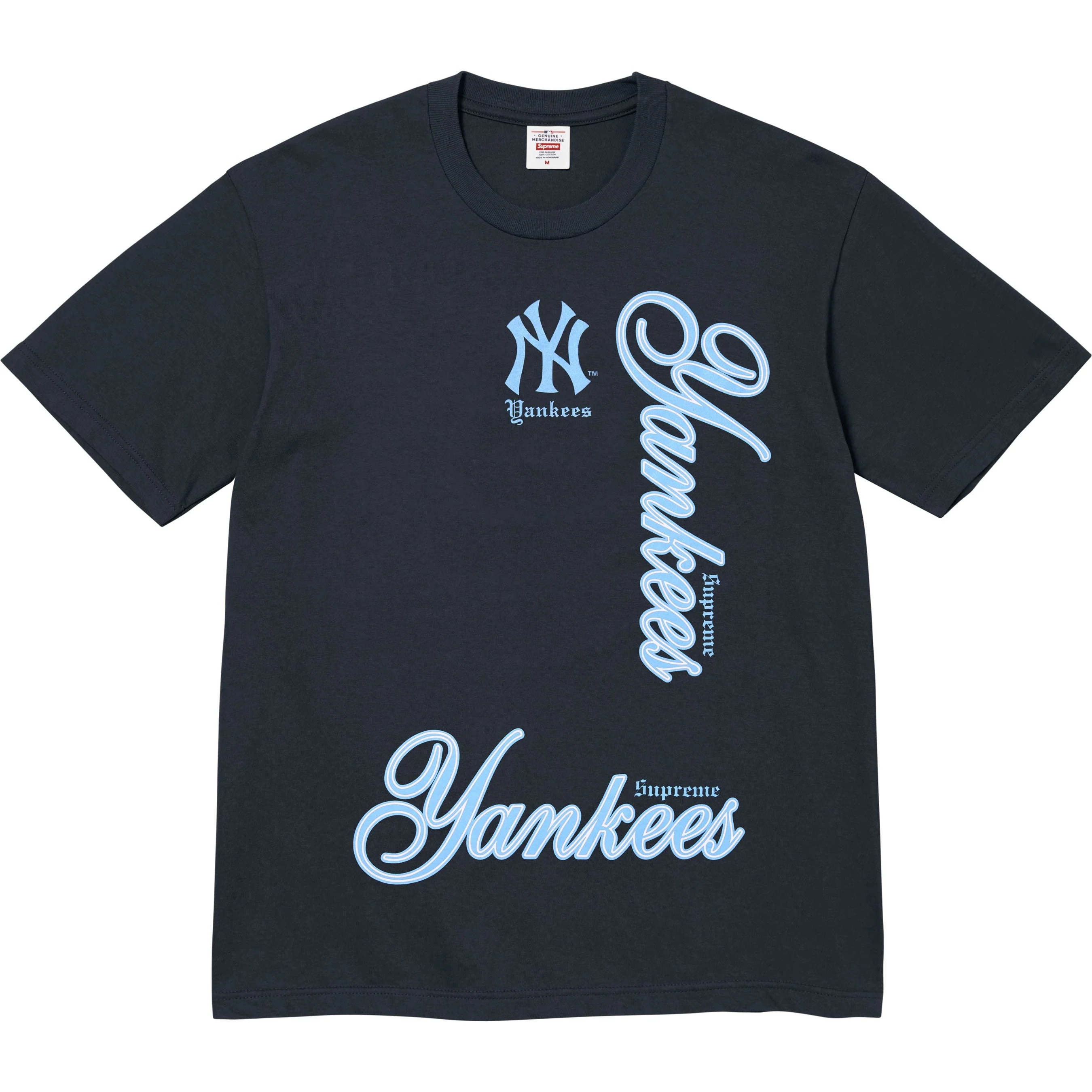 Supreme Supreme MLB Teams Tee (FW25) - Navy - $54