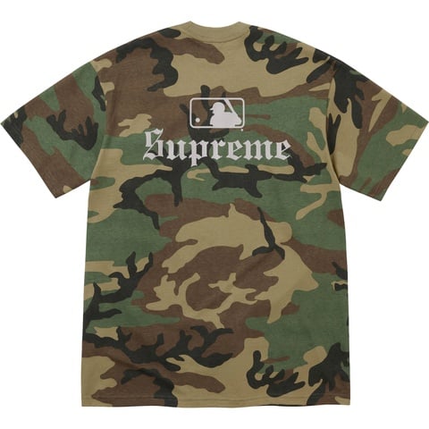 Supreme Supreme®/MLB Teams Tee - Woodland Camo