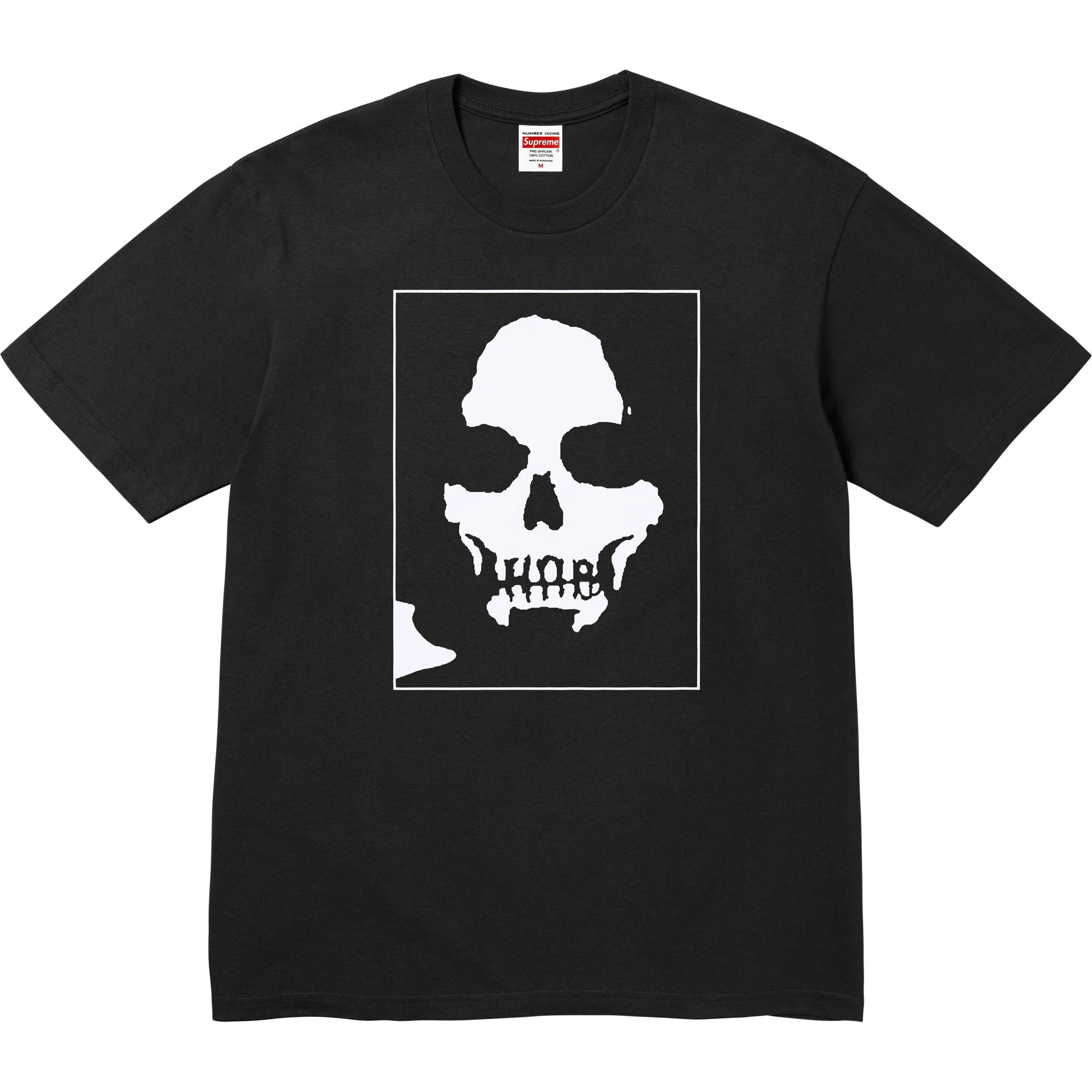 Supreme Supreme Number (N)ine Manson Tee (FW25) - Black - $54