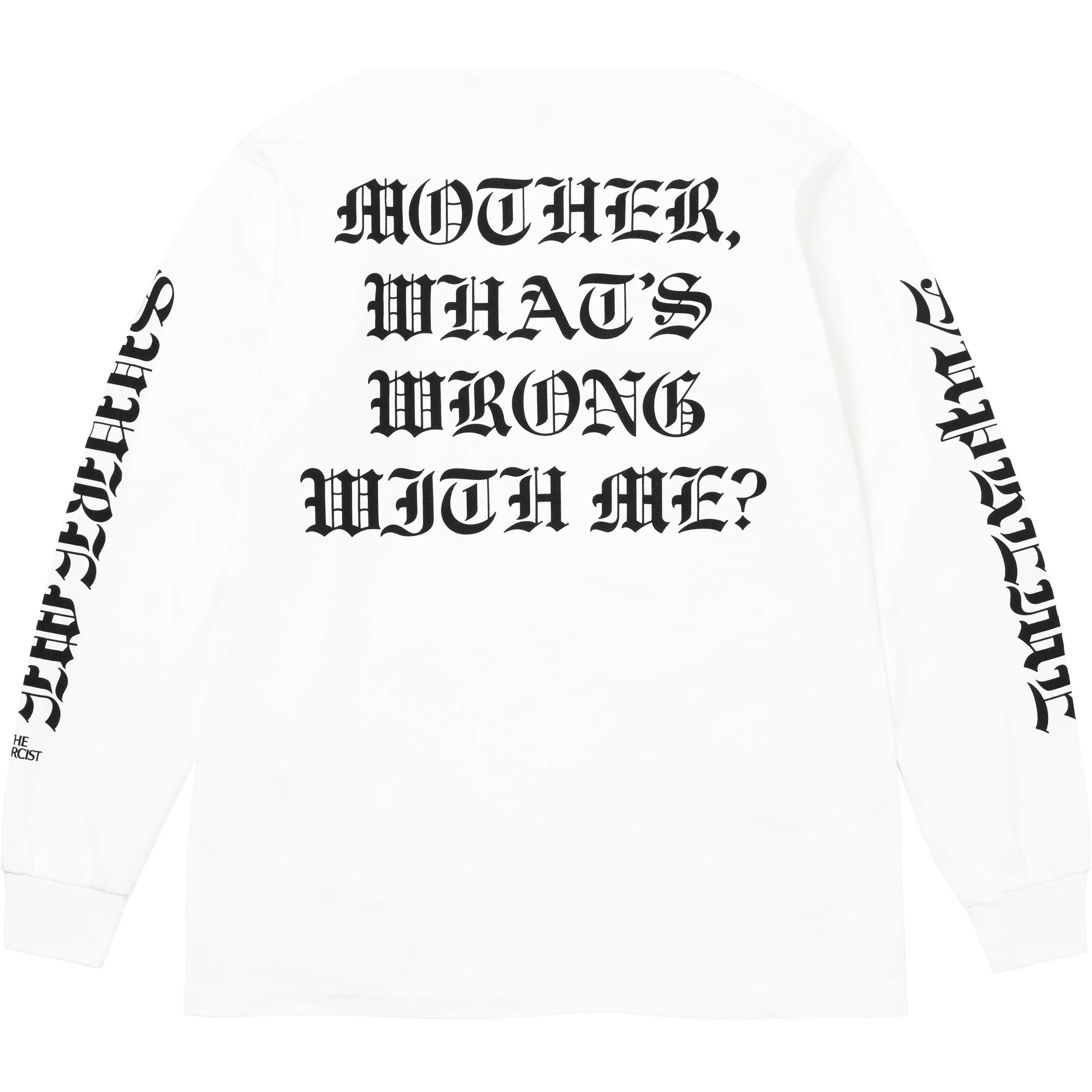 Supreme Supreme The Exorcist Mother L S Tee (FW25) - White - $58