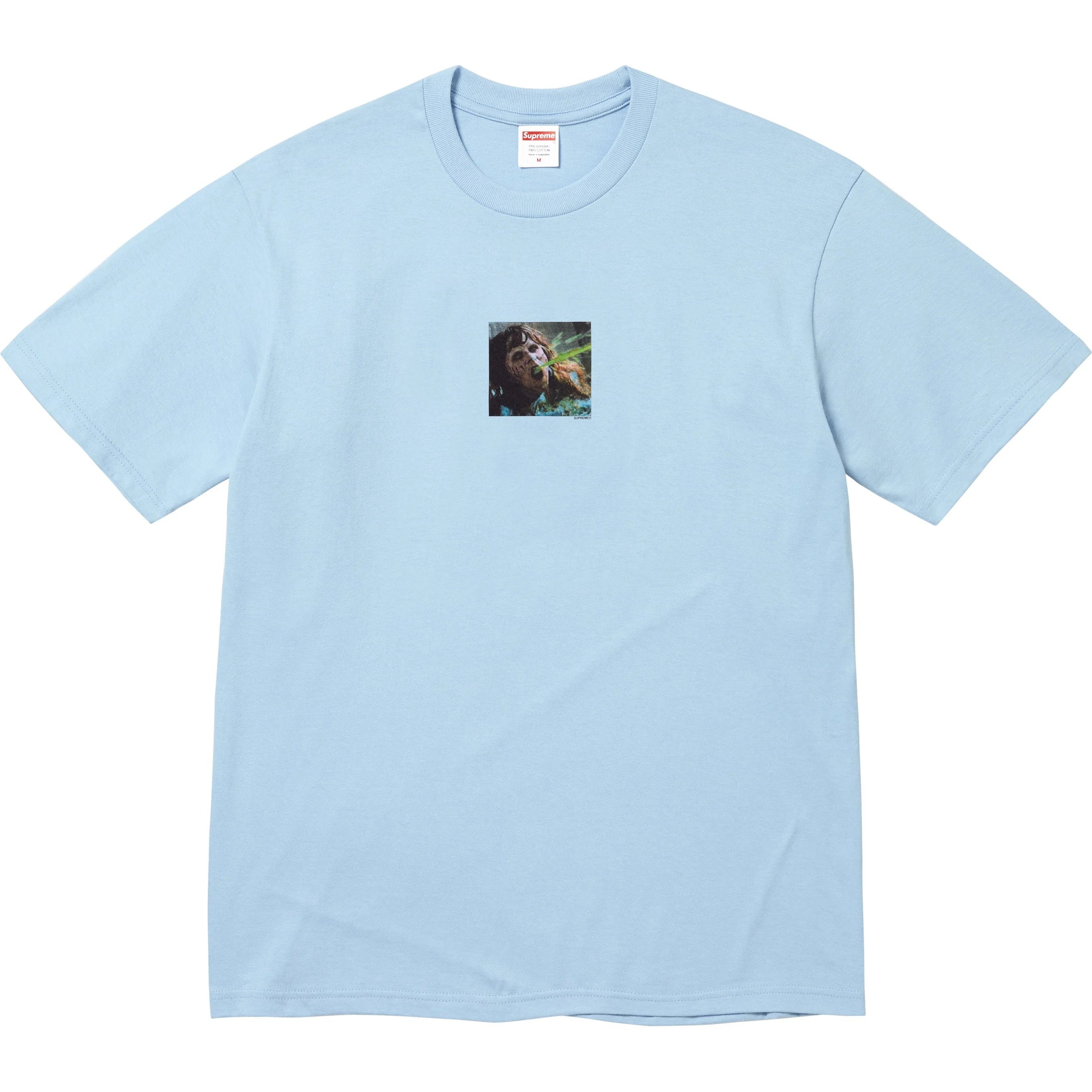 Supreme Supreme The Exorcist Puke Tee (FW25) - Powder Blue - $48