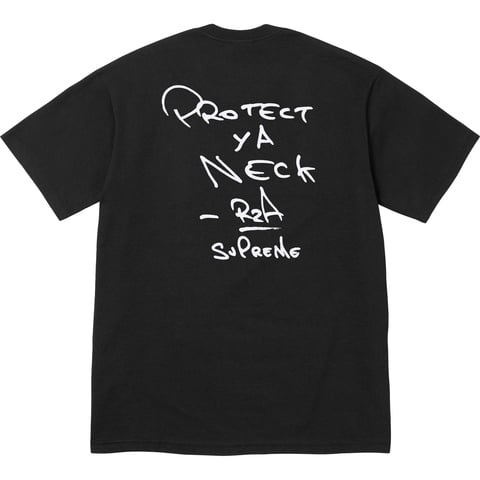 Supreme Supreme/Wu-Tang Clan RZA Tee - Black