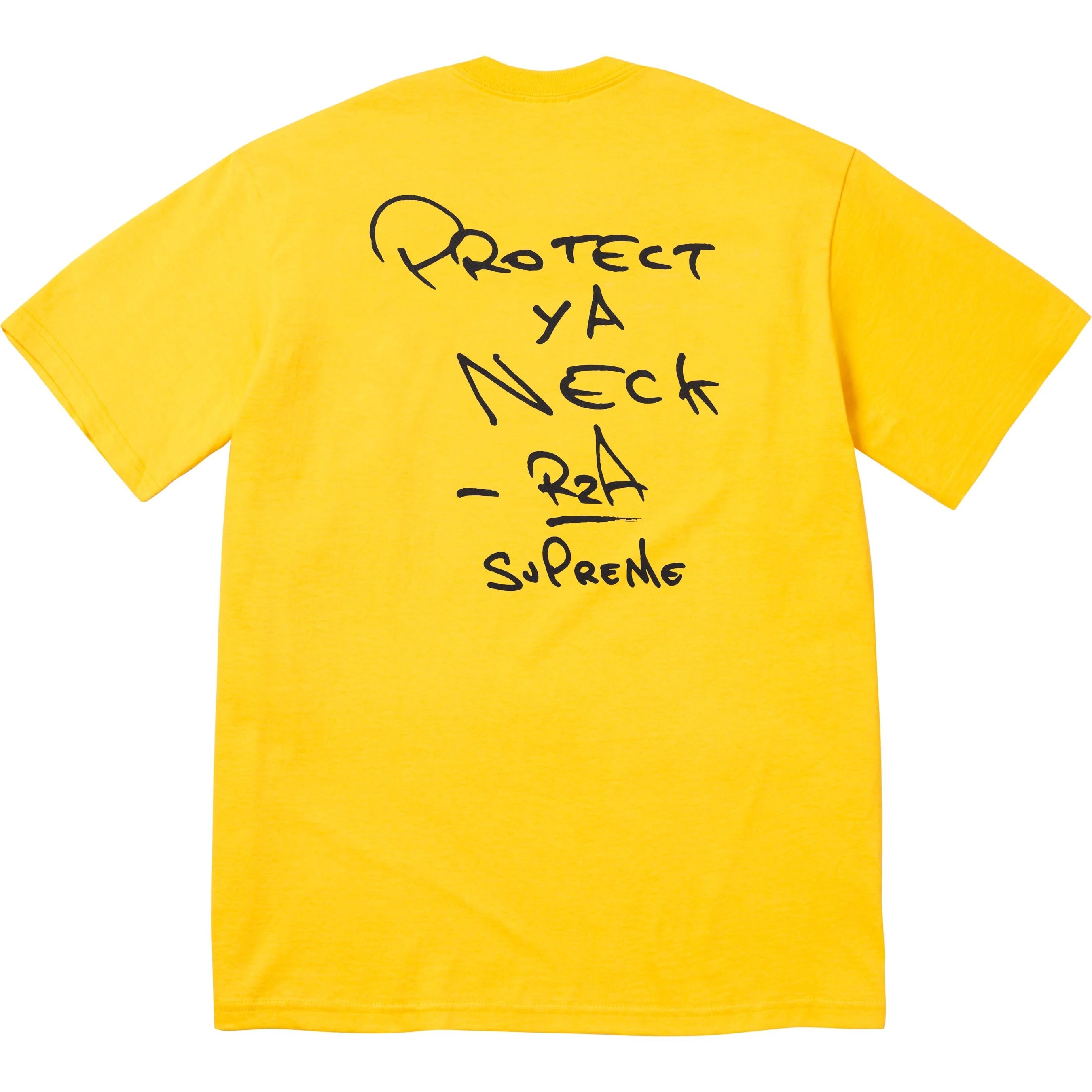 Supreme Supreme Wu-Tang Clan RZA Tee (FW25) - Yellow