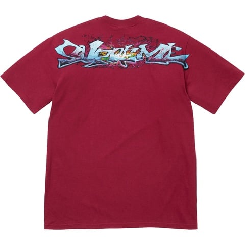 Supreme Tag Tee - Cardinal