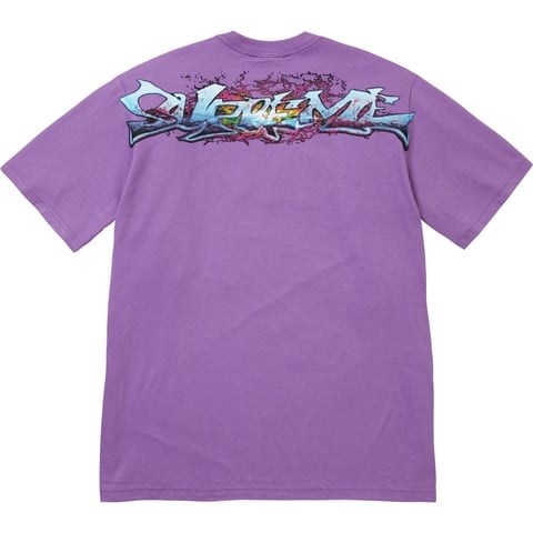 Supreme Tag Tee - Purple