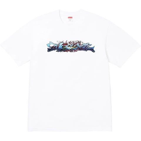 Supreme Tag Tee - White