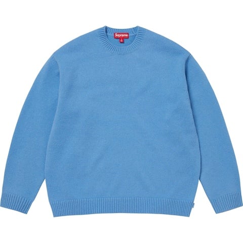 Supreme ®︎ ゴンズ ポエム セーター ‘ホワイト/ブルー’ L 中古・古着通販】SUPREME (シュプリーム) GONZ POEMS SWEATER/ゴンズ