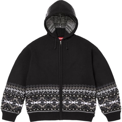Beaded Zip Up Hooded Sweater - SupremeCommunity