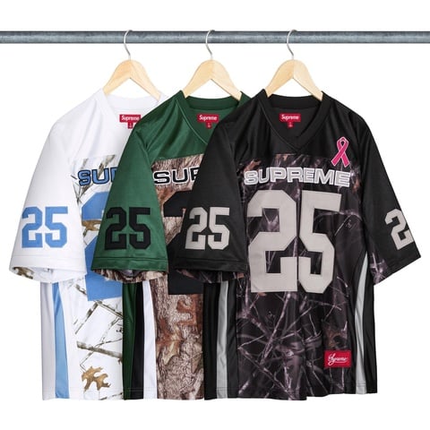 Breast Cancer Awareness Football Jersey - Supreme