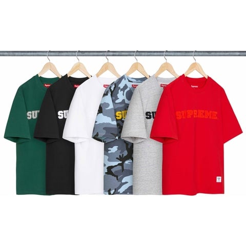 Collegiate Appliqué S/S Top - fall/winter 2025 - Supreme