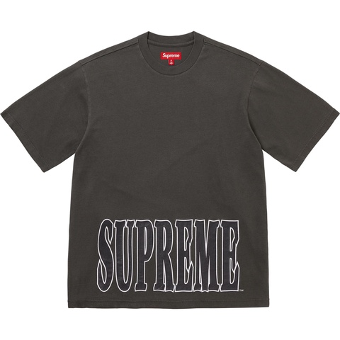 Supreme Cracked Stretch S/S Top - Black