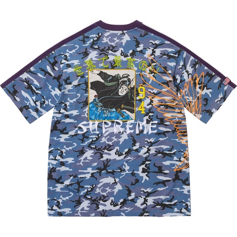 Supreme Crane S/S Top - Blue Camo