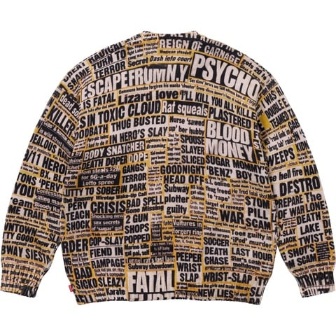 Supreme Supreme/Dash Snow Sweater - $198.00