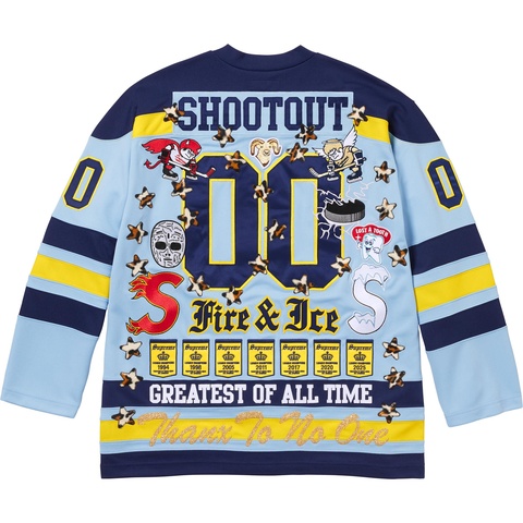 Fire & Ice Hockey Jersey - fall/winter 2025 - Supreme