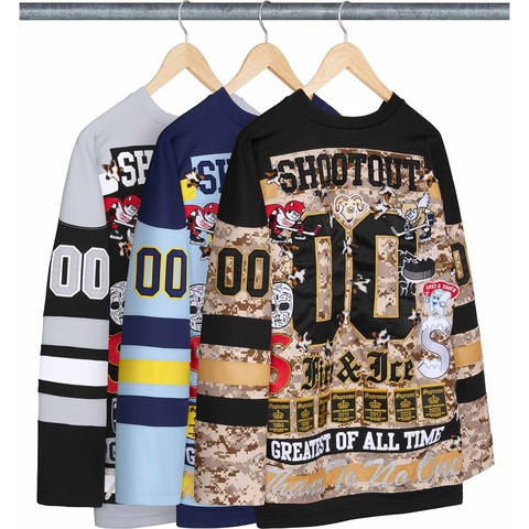 Supreme Fire & Ice Hockey Jersey Mサイズ新品 Supreme Fire & Ice Hockey Jersey Light Blue Men's - FW25 - US