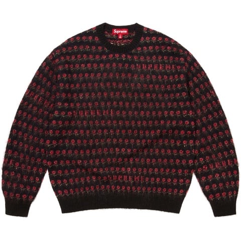 Flowers Metallic Sweater - fall/winter 2025 - Supreme