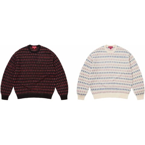 supreme ニット Supreme Open Knit Small Box Sweater 